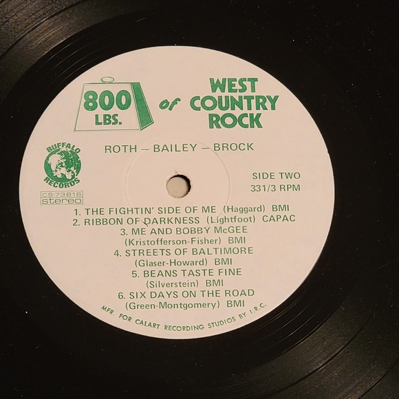 800 Lbs of West Country Rock Vinyl Record - Picture 11 of 12